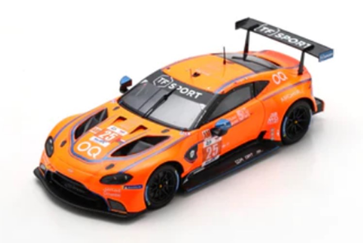 ミニカー　SPARK（スパーク）レジンモデル　1/43　S8759　Aston Martin Vantage AMR No.25 ORT BY TF 2位 LM GTE AM class 24H Le Mans 2023 A. Al Harthy M. Dinan C. Eastwood　9580006987594