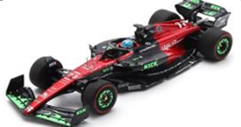 ミニカー　SPARK（スパーク）レジンモデル　1/43　S8921　アルファロメオ Alfa Romeo F1 Team Stake C43 No.77 Alfa Romeo F1 Team ORLEN Belgian GP 2023 Valtteri Bottas　9580006989215