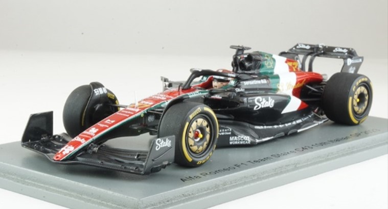 ミニカー　Spark（スパーク） 1/43　S8932　Alfa Romeo F1 Team Stake C43 No.77 Alfa Romeo F1 Team ORLEN 10位 Italian GP 2023 Valtteri Bottas　9580006989321