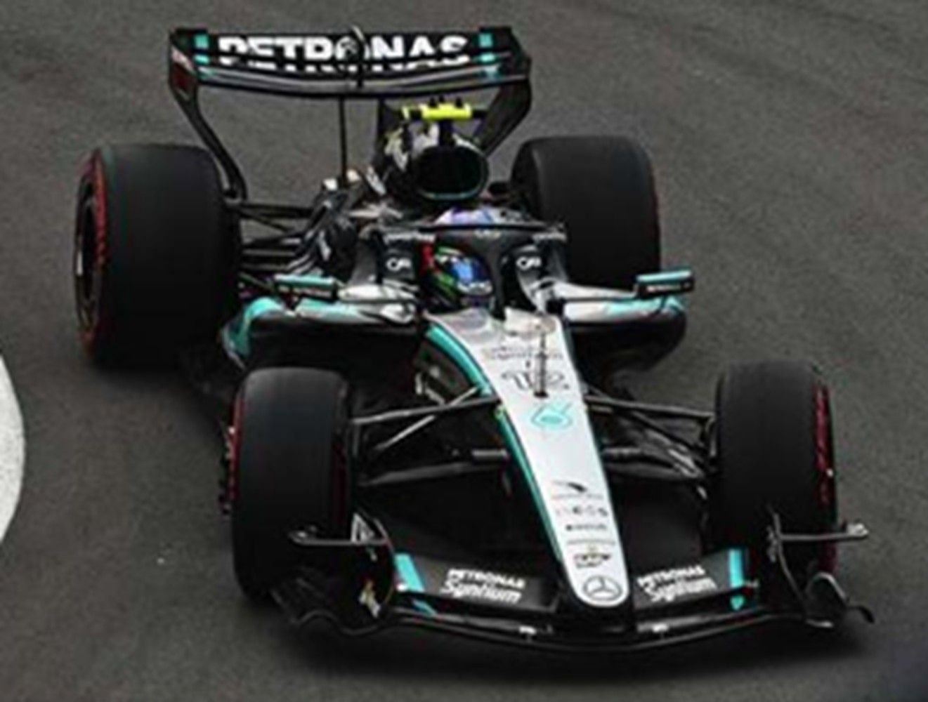 予約品　2027年1月頃　ミニカー　Spark　レジンモデル　1/43　S9396　Mercedes-AMG PETRONAS Formula One Team W17 No.12 優勝 Canada GP 2026  Kimi Antonelli　9580006993960