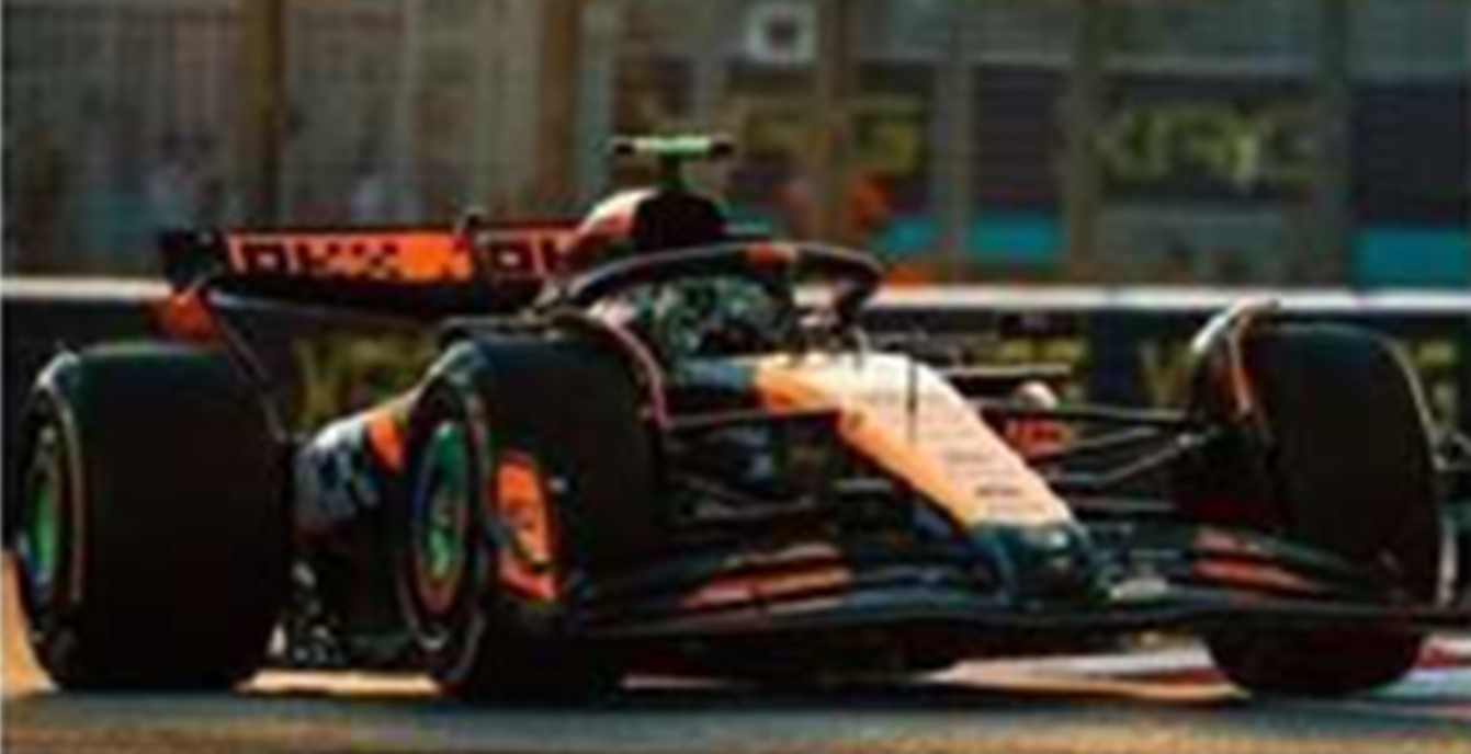 予約品　2025年9月頃　ミニカー　SPARK（スパーク）レジンモデル　1/43　S9568　McLaren MCL38 McLaren No.4 優勝 Abu Dhabi GP 2024 Lando Norris　9580006995681