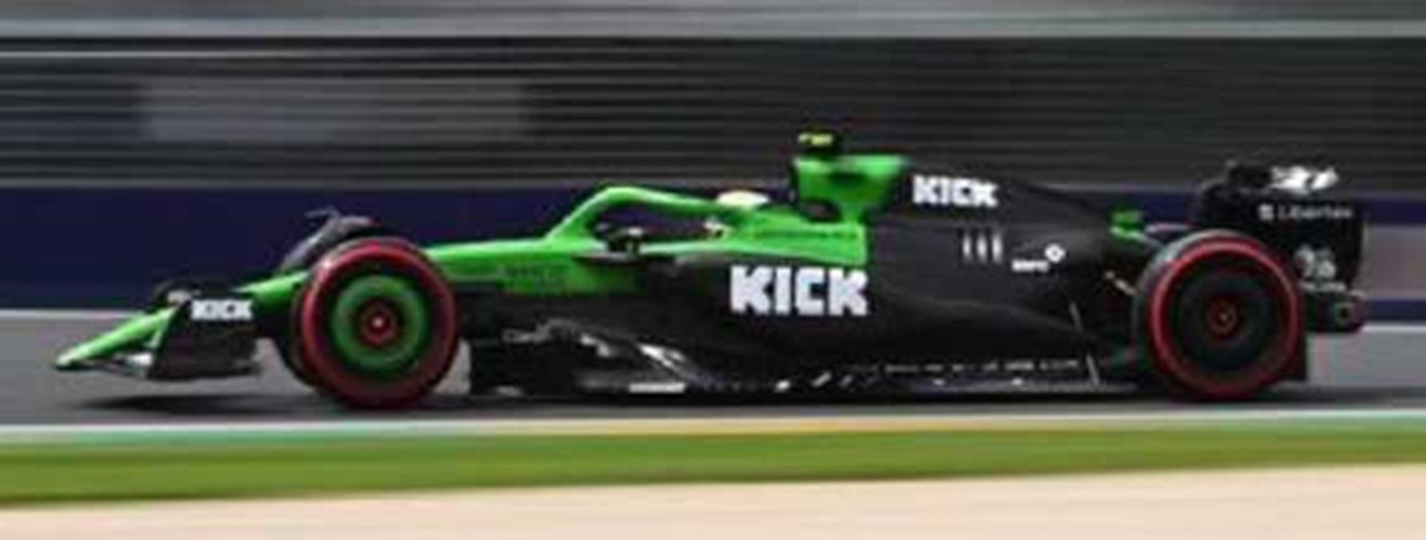 予約品　9月頃　ミニカー　SPARK（スパーク）レジンモデル　1/43　S9579　Kick Sauber No.5 Stake F1 Team Kick Sauber Australian GP 2025 Gabriel Bortoleto　9580006995797