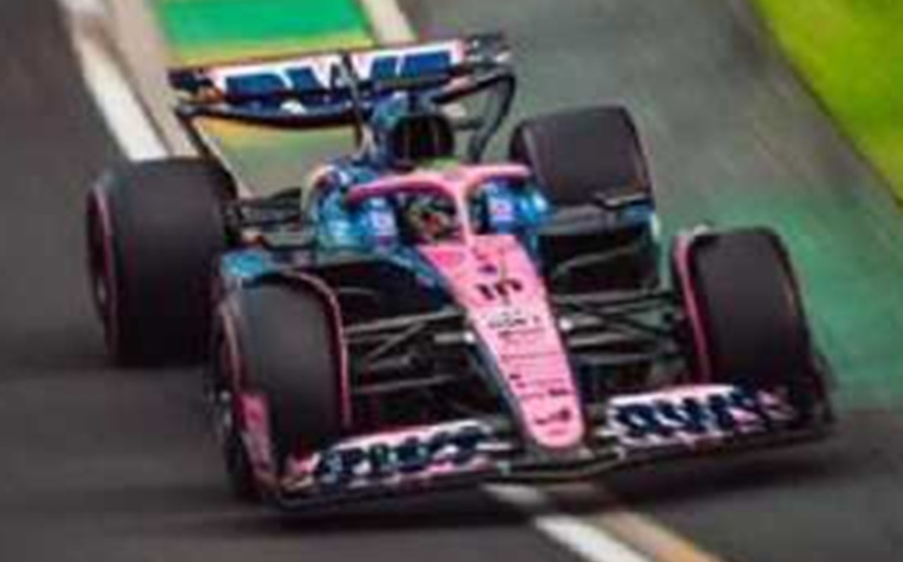 予約品　8月頃　ミニカー　SPARK（スパーク）レジンモデル　1/43　S9584　Alpine No.10 BWT Alpine Formula One Team Japanese GP 2025 Pierre Gasly　9580006995841