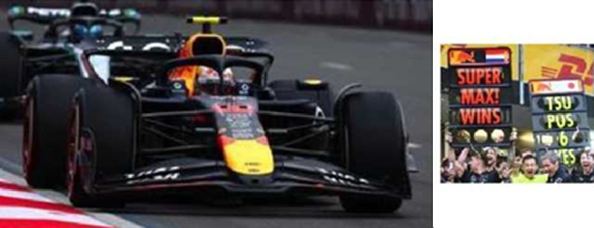 予約品　2026年5月頃　ミニカー　Spark（スパーク）レジンモデル　1/43　S9634　Red Bull Racing RB21 No.1 Oracle Red Bull Racing 優勝 Azerbaijan GP 2025 Max Vestappen with pit board　9580006996343