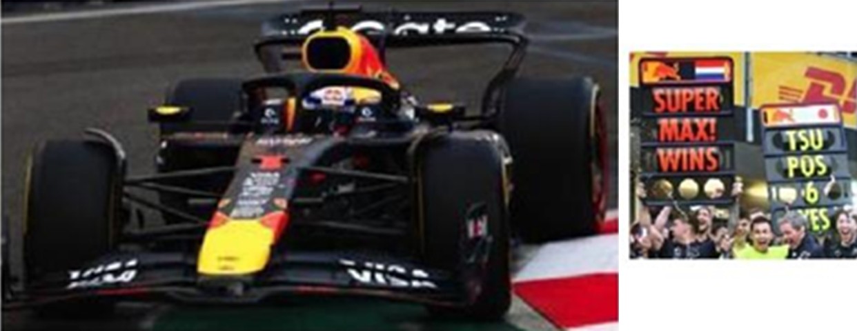 予約品　2026年5月頃　ミニカー　Spark（スパーク）レジンモデル　1/43　S9635　Red Bull Racing RB21 No.22 Oracle Red Bull Racing 6位 Azerbaijan GP 2025 Yuki Tsunoda with pit board　9580006996350