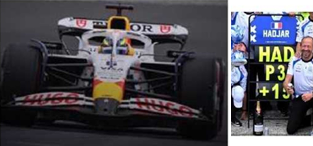 予約品　2026年5月頃　ミニカー　Spark（スパーク）レジンモデル　1/43　S9637　Racing Bulls VCARB 02 No.6 Visa Cash App Racing Bulls Formula One Team 3位 Dutch GP 2025 Isack Hadjar with pit board　9580006996374