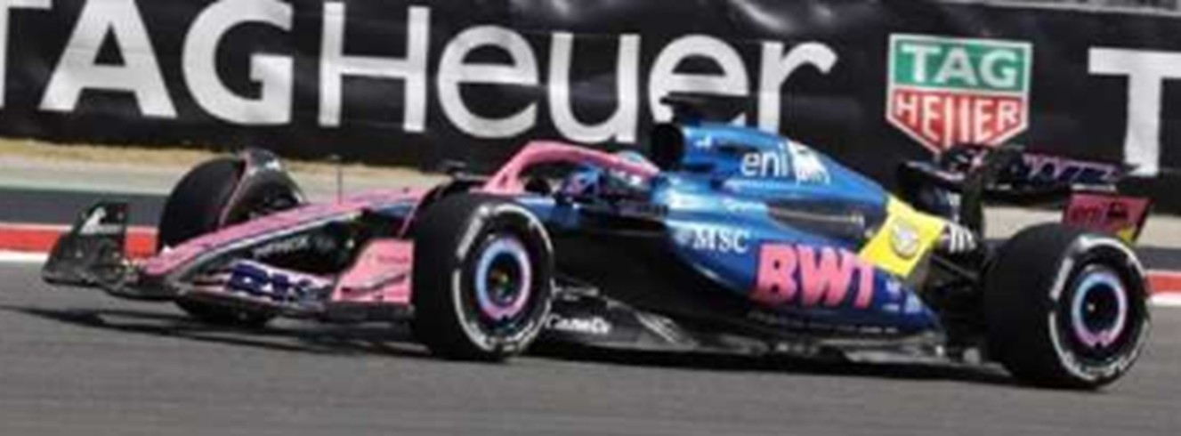 予約品　2026年4月頃　ミニカー　Spark（スパーク）1/64　64S097　Alpine A525 No.10 BWT Alpine Formula One Team US GP 2025 Pierre Gasly　9580006360977