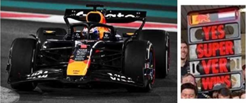 予約品　2026年6月頃　ミニカー　Spark（スパーク）レジンモデル　1/43　S9677　Red Bull Racing RB21 No.1 Oracle Red Bull Racing 優勝 Abu Dhabi GP 2025 Max Verstappen with Pit board　9580006996770