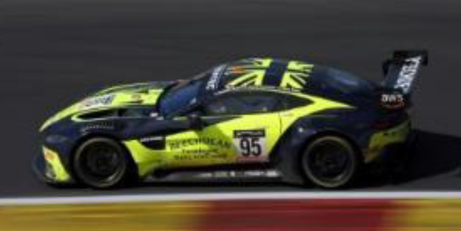 予約品　2023年3月頃　ミニカー　SPARK(スパーク) レジンモデル 1/43　SB504　Aston Martin Vantage AMR GT3 No.95 BEECHDEAN AMR 10位 24H Spa 2022 M. Martin M. Sørensen N. Thiim　9580006725042