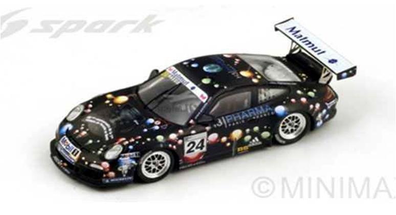 予約品 9月 スパーク SPARK レジンモデル 1/43　SF070　ポルシェ 997GT3Cup NO.24 2011 フランスGT3カップ クラスBチャンピオン H.Hassid