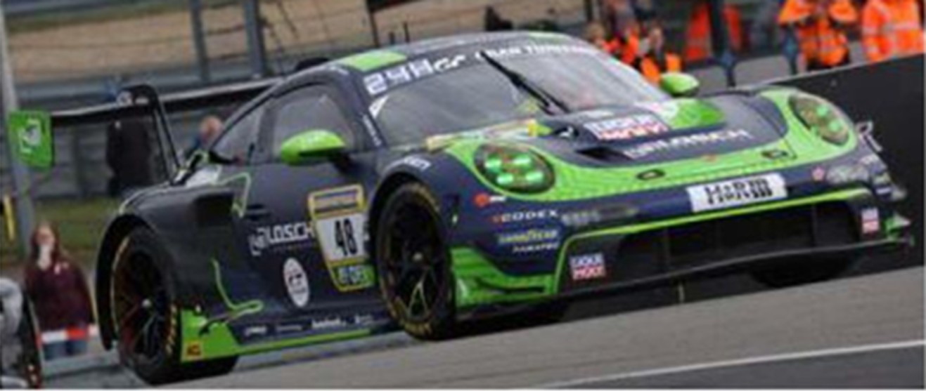 予約品　12月頃　ミニカー　Spark　レジンモデル　1/43　SG1067　Porsche 911 GT3 R (992) Evo26 No.48 48 LOSCH MOTORSPORT by Black Falcon 9位 24H Nurburgring 2026 D. Arrow P. Assenheimer T. Muller D. Pereira　9581677710672