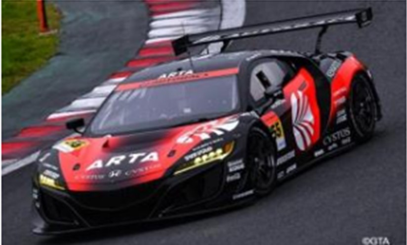 予約品　2023年秋以降順次　ミニカー　SPARK（スパーク）レジンモデル　1/43　SGT001　ARTA NSX GT3 No.55 ARTA GT300 SUPER GT  2020  Shinichi Takagi Toshiki Oyu　9581677300019