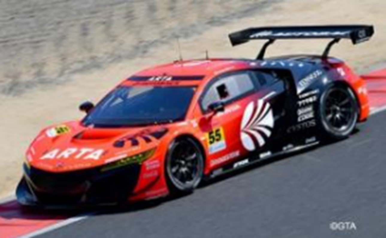 予約品　2023年秋以降順次　ミニカー　SPARK（スパーク）レジンモデル　1/43　SGT013　ARTA NSX GT3 No.55 ARTA GT300 SUPER GT 2021  Shinichi Takagi  Ren Sato　9581677300132