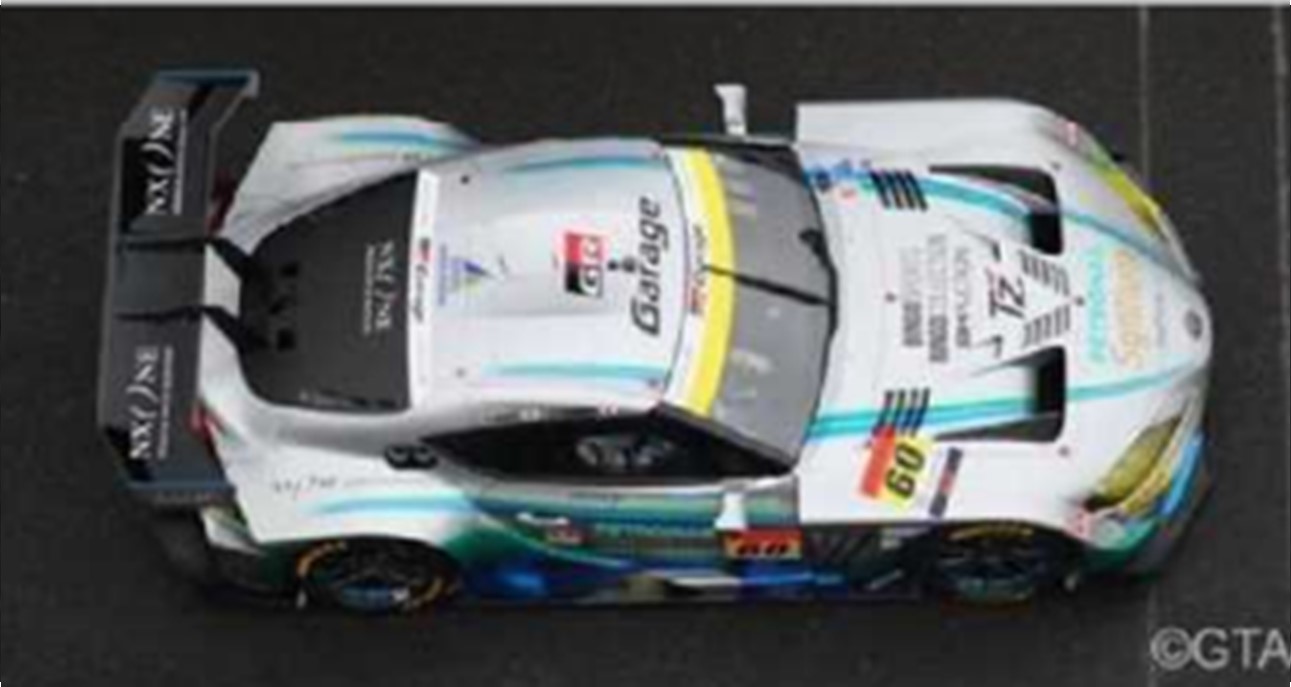 予約品　2023年秋以降順次　ミニカー　SPARK（スパーク）レジンモデル　1/43　SGT084　Syntium LMcorsa GR Supra GT No.60 LM corsa GT300 SUPER GT 2023 - Hiroki Yoshimoto - Shunsuke Kohno　9581677300842