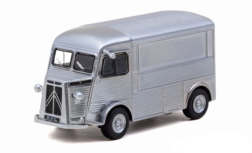 予約品　2027年5月頃　ミニカー　TARMAC（ターマック）ダイキャスト製　1/64　T64G-102-SL　シトロエン Citroen Type H Silver  ペーパーボックス　9581015739624