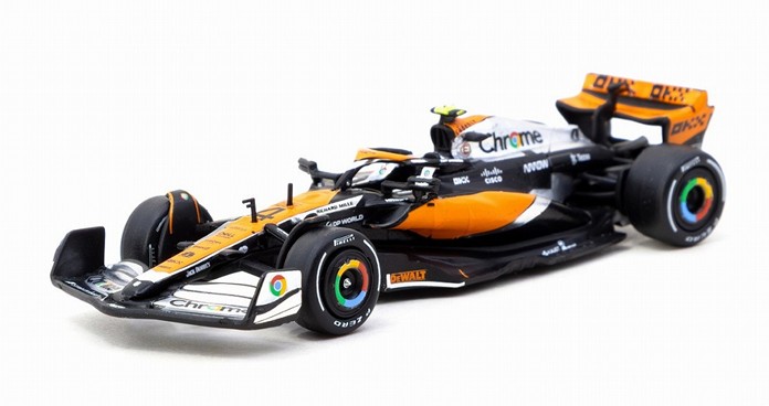 予約品　2026年3月頃　ミニカー　TARMAC（ターマック）ダイキャスト製　1/64　T64G-F070-LN2　マクラーレン McLaren MCL60 British Grand Prix 2023 Lando Norris　9581015730515