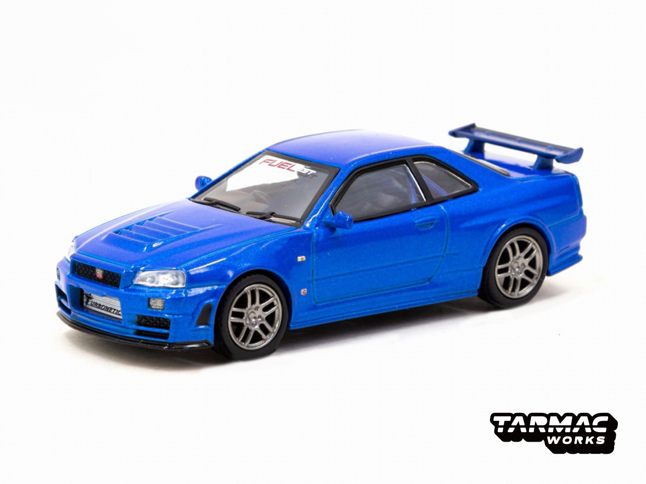 ミニカー　TARMAC WORKS（ターマックワークス）　1/64　T64S-014-FF　日産スカイライン Nissan Skyline GT-R (R34) Z-tune FuelFest Tokyo 2023　9581677203853
