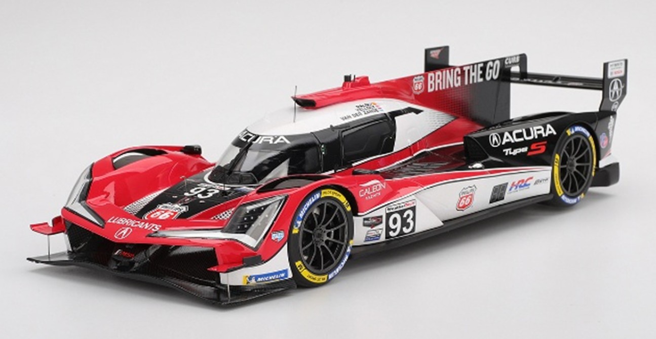 お取り寄せ予約品　12月以降順次　ミニカー　TOP SPEED（トップスピード） レジンモデル　1/18　TS0649　アキュラ Acura ARX-06 IMSA セブリング12時間 2025 #93 Acura Meyer Shank Racing　840456310410