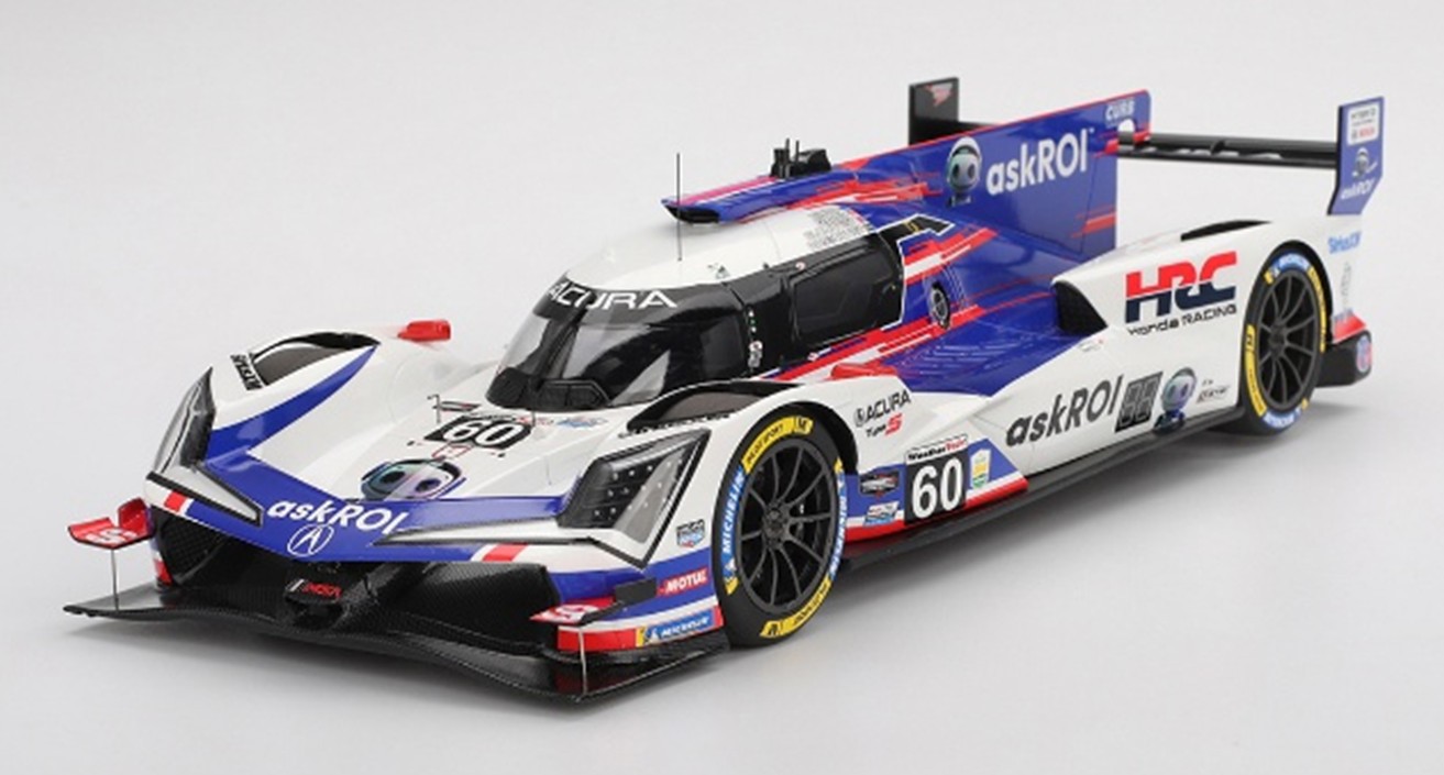 お取り寄せ予約品　12月以降順次　ミニカー　TOP SPEED（トップスピード） レジンモデル　1/18　TS0677　アキュラ Acura ARX-06 IMSA デイトナ24時間 2025 #60 Acura Meyer Shank Racing　840456310298