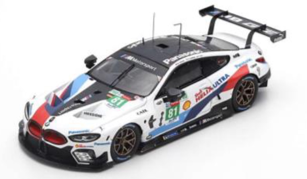 ミニカー　TSM MODEL SPARK(スパーク) レジンモデル 1/43　TSM430473　BMW M8 GTE No.81 BMW Team MTEK 24H Le Mans 2019 N.Catsburg M.Tomczyk P.Eng　4895183609258