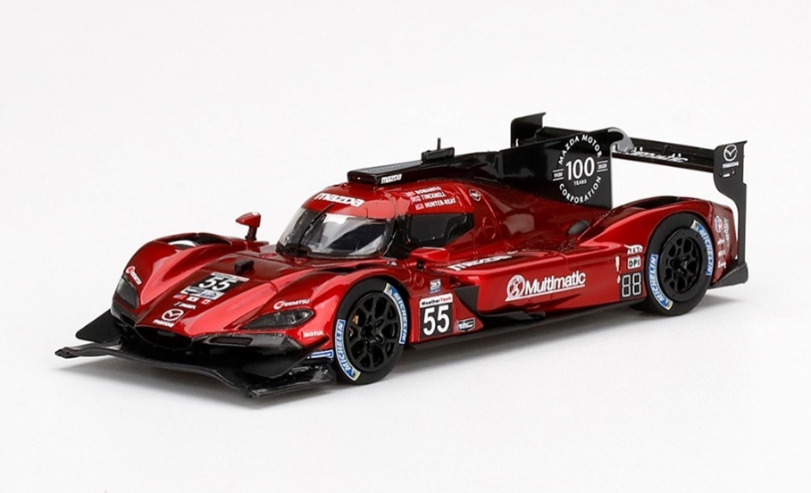 ミニカー　TSM MODEL　1/43　TSM430549　マツダ RT24-P DPi IMSA セブリング12時間 2020 優勝車 #55 マツダモータースポーツ　4895183610131