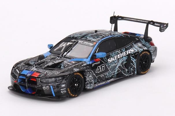 お取り寄せ予約品　9月以降順次　ミニカー　TSM MODEL　レジンモデル　1/43　TSM430730　BMW M4 GT3 Test Livery 2022 #46 BMW M Team WRT　4895183612043