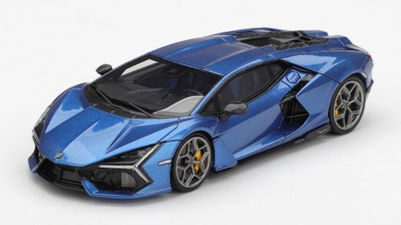 お取り寄せ予約品　9月以降　ミニカー　TSMMODEL（TSMモデル）レジンモデル　1/43　TSM430845　ランボルギーニ レヴエルト Blu Eleos　840456304631
