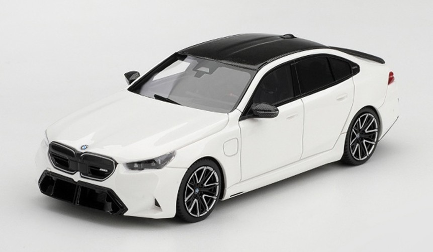 予約品　2027年1月以降　ミニカー　TSMMODEL（TSMモデル）レジンモデル　1/43　TSM430856　BMW M5 アルピンホワイト　840456306062