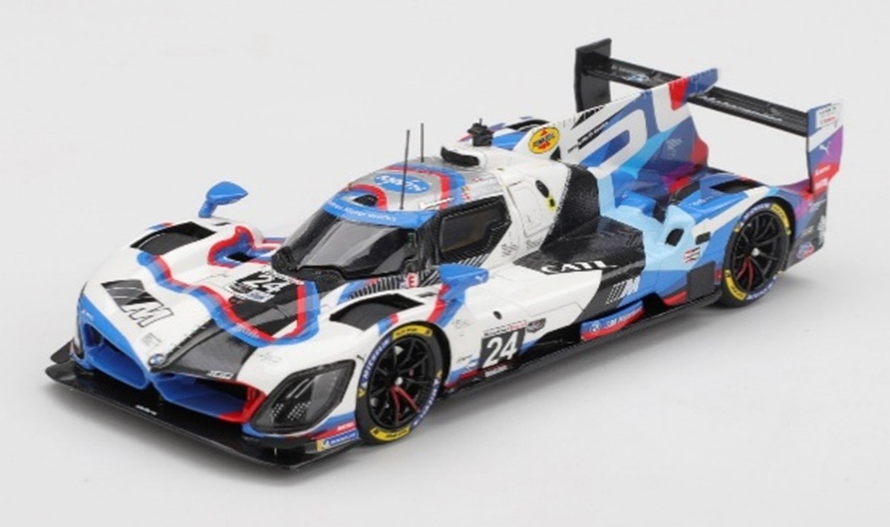 お取り寄せ予約品　9月以降　ミニカー　TSMMODEL（TSMモデル）レジンモデル　1/43　TSM430887　BMW M ハイブリッド V8 GTP IMSA セブリング12時間 2025 #24 BMW M Team RLL　840456307878