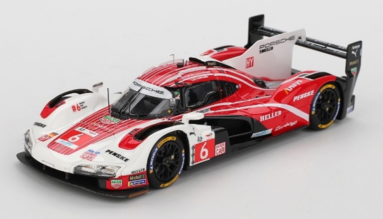 お取り寄せ予約品　2026年5月以降　ミニカー　TSMMODEL（TSMモデル）レジンモデル　1/43　TSM430919　ポルシェ 963 ル・マン24時間 2024 #6 ポルシェ・ペンスキー・モータースポーツ　840456385951
