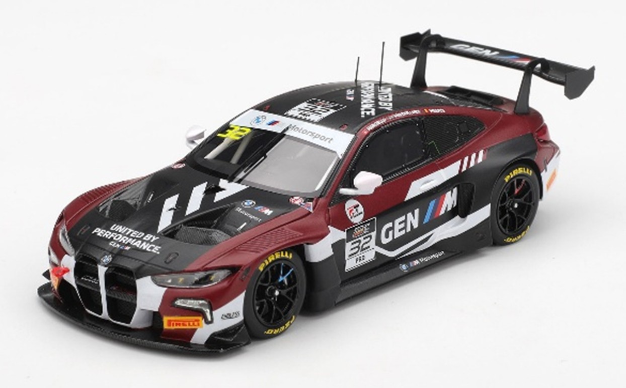 お取り寄せ予約品　9月以降　ミニカー　TSMMODEL（TSMモデル）レジンモデル　1/43　TSM430931　BMW M4 GT3 EVO IGTC SUZUKA 1000km 2025 優勝車 #32 Team WRT　840456386699