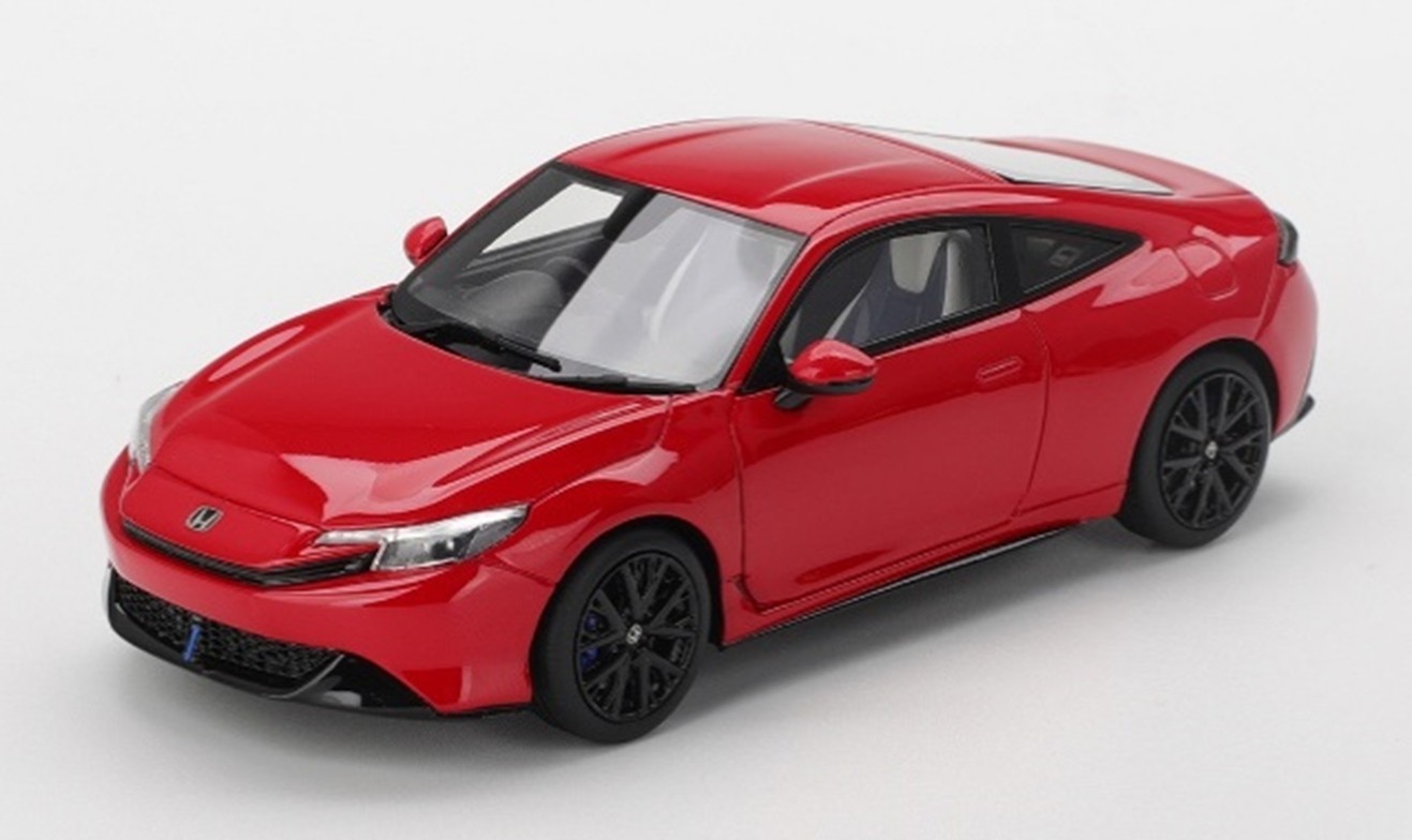 お取り寄せ予約品　7月以降　ミニカー　TSMMODEL（TSMモデル）レジンモデル　1/43　TSM430938　ホンダ プレリュード ラリーレッド(右ハンドル)　840456386767