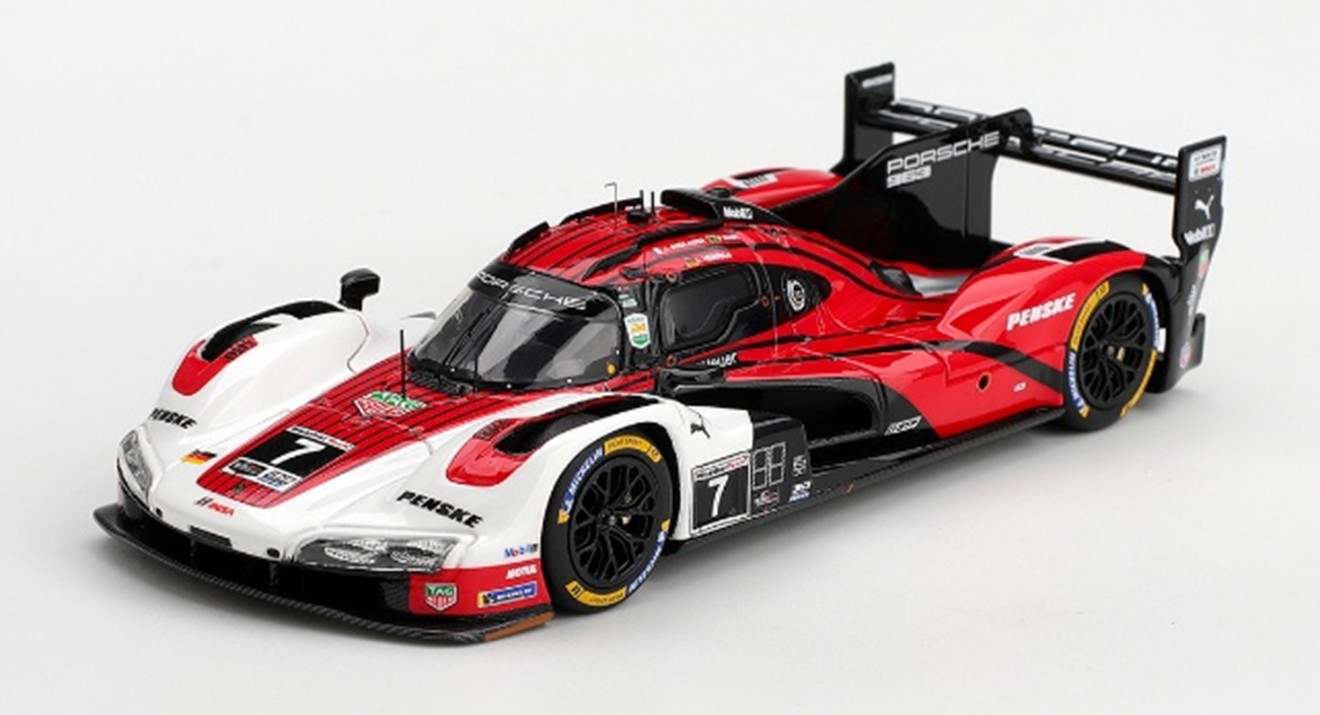 予約品　2027年2月以降　ミニカー　TSMMODEL（TSMモデル）レジンモデル　1/43　TSM430975　ポルシェ 963 IMSA デイトナ24時間 2026 優勝車 #7 ポルシェ・ペンスキー・モータースポーツ　840456394731