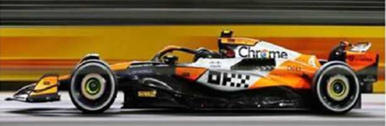 予約品　5月頃　ミニカー　Sparky（スパーク） 1/64　Y409　McLaren MCL38 McLaren No.4 優勝 Singapore GP 2024 Lando Norris　9580006134097