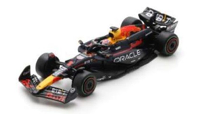 予約品　11月頃  再発売　ミニカー　Sparky（スパーク） 1/64　Y411　レッドブル  Oracle Red Bull Racing RB20 No.1 優勝 Brazilian GP 2024 Max Verstappen　9580006134110