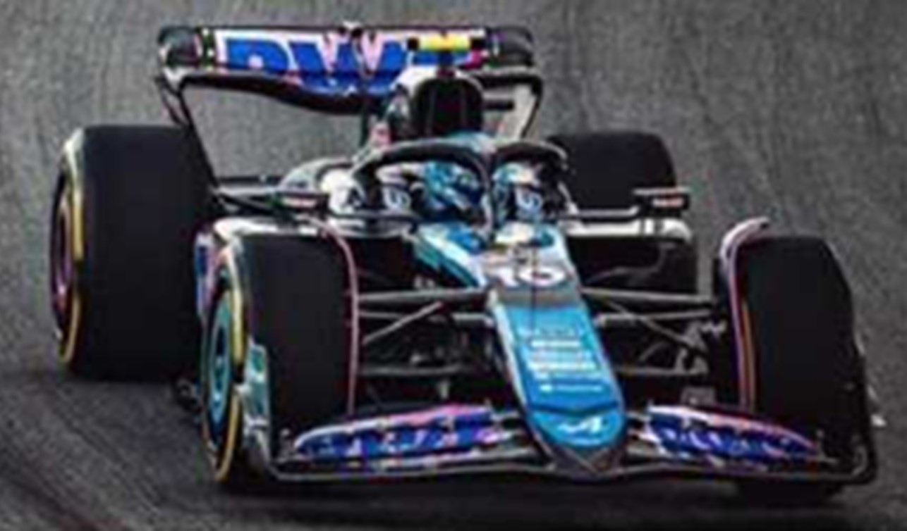 予約品　6月頃　ミニカー　Sparky（スパーク） 1/64　Y413　BWT Alpine F1 Team A524 No.10 3位 Brazilian GP 2024 Pierre Gasly   (150th GP Race)　9580006134134