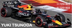 予約品　2026年6月頃　ミニカー　MINICHAMPS（ミニチャンプス） レジンモデル　1/43　417251922　オラクル レッド ブル レーシング RB21 角田裕毅 オースティンGP 2025　4012138791046