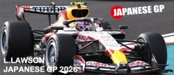 予約品　9月以降順次　ミニカー　MINICHAMPS（ミニチャンプス）レジンモデル　1/43　417260330　ビザ キャッシュ APP RB F1 VCARB03 リアム・ローソン 日本GP 2026　4012138792616