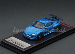 ミニカー　ignition model(イグニッションモデル）　1/64　IG1751　パンデム トヨタ　PANDEM TOYOTA 86 V3 ブルーメタリック　4573448887510