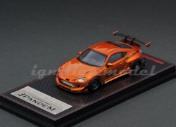 ミニカー　ignition model(イグニッションモデル）　1/64　IG1752　パンデム トヨタ　PANDEM TOYOTA 86 V3 オレンジメタリック　4573448887527