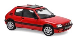 予約品　12月頃　ミニカー　NOREV（ノレブ） ダイキャストモデル　1/18　184840　プジョー 205 GTi 1.9 PTS 1992 ヴァレルンガレッド　3551091848400