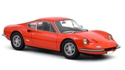 お取り寄せ予約品　10月頃　ミニカー　NOREV（ノレブ） ダイキャストモデル　1/18　187801　ディーノ 246 GT 1968 レッド　3551091878018