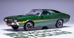 お取り寄せ予約品　3月頃　ミニカー　IXO(イクソ)　ダイキャスト（開閉機構なし）　1/18　18CMC185　フォード グラントリノ スポーツ 2ドア 1972 グリーン　4907981687892