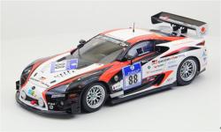 ミニカー　EBBRO　 レジンモデル　1/43　44635 レクサス LEXUS LFA Nur 24 No.88