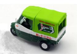 ミニカー　トミーテック　1/64　274322　LV-143a ダイハツ ミゼット ロッテ仕様 （緑）　4543736274322