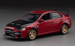 ミニカー　VITESSE（ビテス）  ダイキャストモデル　1/43　29351　三菱ランサーエボリューションX  レッドメタリック　0657440293518