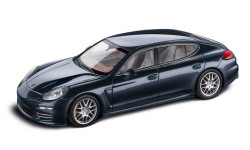 お取り寄せ予約品 ミニカー　2013年 ポルシェ特注モデル 1/43　WAP0204500E　ポルシェ パナメーラ 4S ロング 2013 ダークブルー