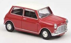 予約品　10月頃　ミニカー　NOREV（ノレブ）　3インチ　310520　ミニクーパーS 1964 タータンレッド/ホワイトルーフ　3551093105204