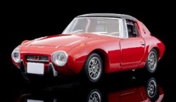 予約品　12月頃　ミニカー　トミーテック　トミカビンテージ　1/64　336563　ＬＶ－１３９ｄ　トヨタ スポーツ８００ カスタムホイール装着車 （赤）６９年式　4543736336563