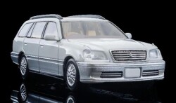 予約品　11月頃　ミニカー　トミーテック　トミカビンテージ　1/64　340119　ＬＶ－Ｎ３７８ａ トヨタ クラウンエステート ロイヤルサルーン （白／銀）２０００年式　4543736340119